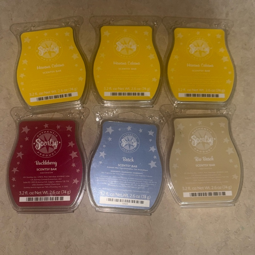 Assorted Scentsy Melts